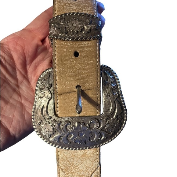 Vintage Jose Luis Women’s 1996 Western Leather Belt - Picture 2 of 7